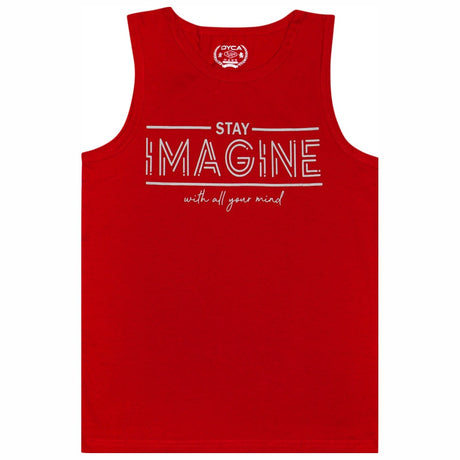 DYCA Boys Round Neck Sleeveless Tshirt