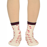 Bodycare Womens Mid Calf Printed Socks Pack Of 2