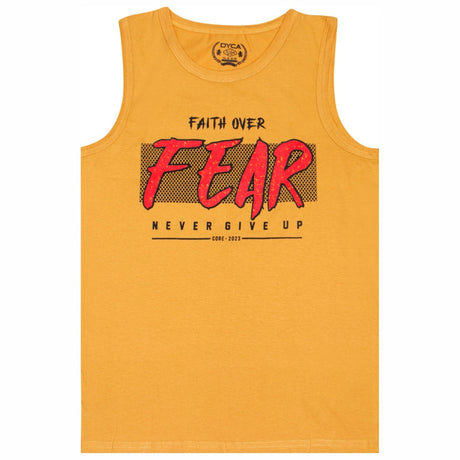 DYCA Boys Round Neck Sleeveless Tshirt