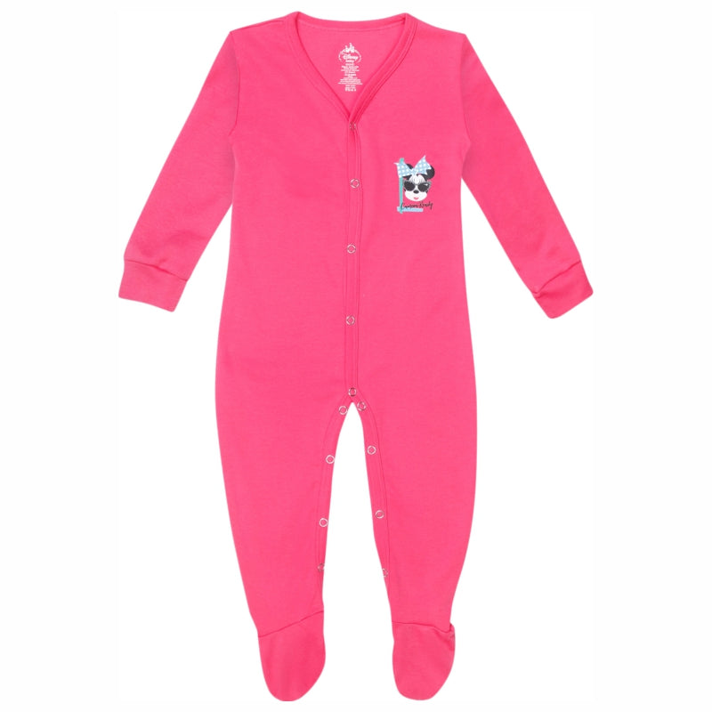 Baby Girls Romper Front Open Full Sleeves - Bodycare
