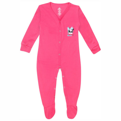 Bodycare Girls Front Open Full Sleeves Romper