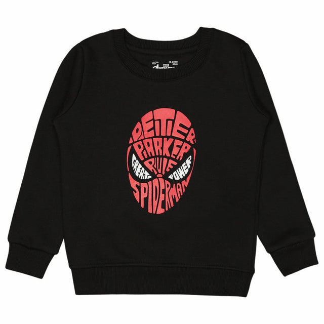 Baby Boys Avengers Sweatshirt Round Neck Full Sleeves - Bodycare