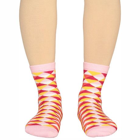 Bodycare Womens Mid Calf Printed Socks Pack Of 2