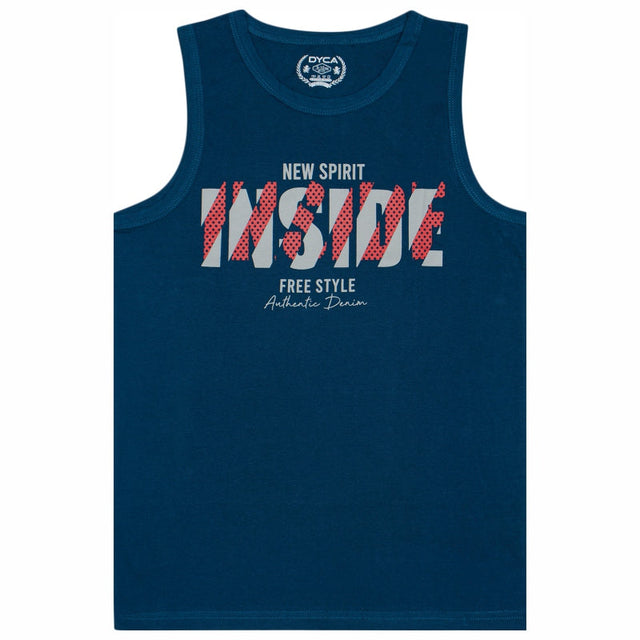 Boys T-Shirt Round Neck Sleeveless - Bodycare