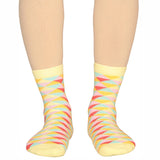 Bodycare Womens Mid Calf Printed Socks Pack Of 2