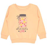 Baby Girls Sweatshirt Round Neck Full Sleeves - Bodycare