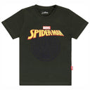 Boys Spiderman Printed Round Neck Half Sleeve T-Shirt for Casual Wear, Easy Movement and Everyday Dressing - Pack of 1