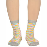 Bodycare Womens Mid Calf Printed Socks Pack Of 2