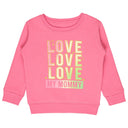 Bodycare Girls Fleece Round Neck Full Sleeves Sweat Shirt