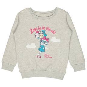 Baby Girls Sweatshirt Round Neck Full Sleeves - Bodycare