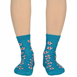 Bodycare Womens Mid Calf Printed Socks Pack Of 2