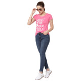 Proteens Women T-shirt Round Neck Half Sleeves