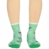 Bodycare Womens Mid Calf Printed Socks Pack Of 2