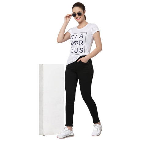 Proteens Women T-shirt Round Neck Half Sleeves