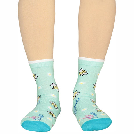 Bodycare Womens Mid Calf Printed Socks Pack Of 2