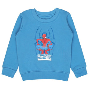 Baby Boys Avengers Sweatshirt Round Neck Full Sleeves - Bodycare