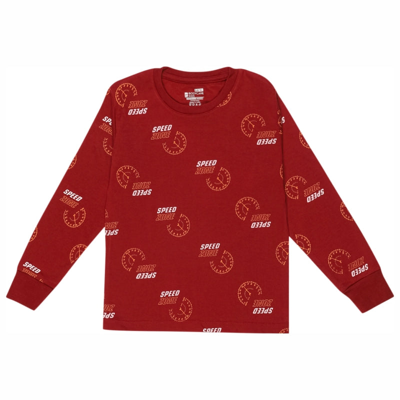 Boys T-Shirt Round Neck Full Sleeves - Bodycare