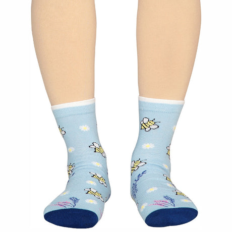 Bodycare Womens Mid Calf Printed Socks Pack Of 2