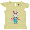 Bodycare Girls Round Neck Half Sleeves T-Shirt