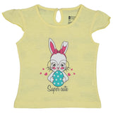 Bodycare Girls Round Neck Half Sleeves T-Shirt