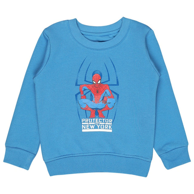 Baby Boys Avengers Sweatshirt Round Neck Full Sleeves - Bodycare