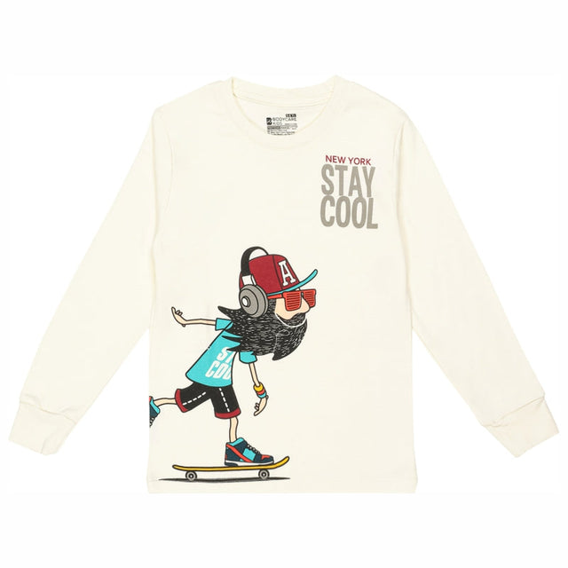 Boys T-Shirt Round Neck Full Sleeves - Bodycare