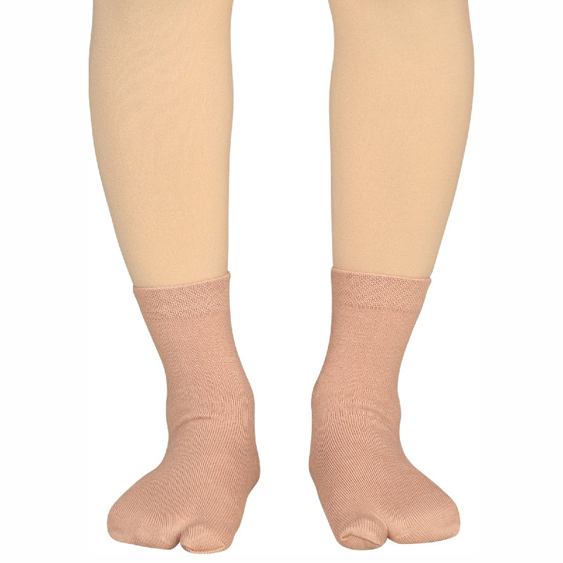 Bodycare Womens Mid Calf Thumb Socks Pack Of 2