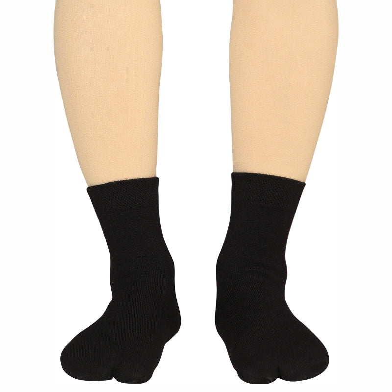 Bodycare Womens Mid Calf Thumb Socks Pack Of 2