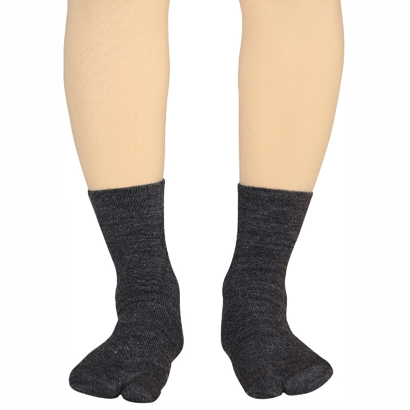 Bodycare Womens Mid Calf Thumb Socks Pack Of 2