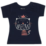 Bodycare Girls Cotton Round Neck Half Sleeves Tshirt Pack Of 2