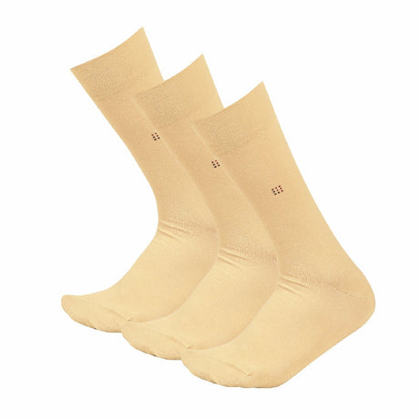 Bodycare Mens Solid Mid Calf Length Socks Pack Of 3