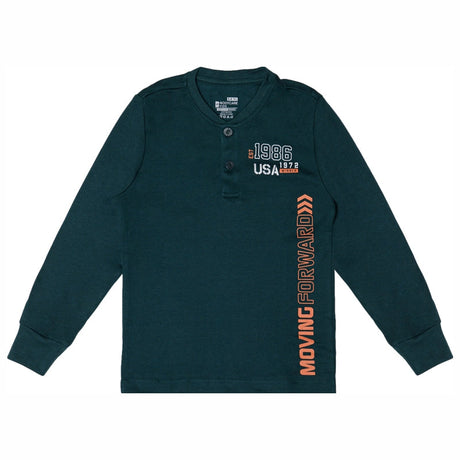 Bodycare Boys Round Neck Full Sleeves Solid Tshirt