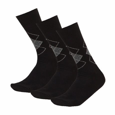 Bodycare Mens Solid Mid Calf Length Socks Pack Of 3