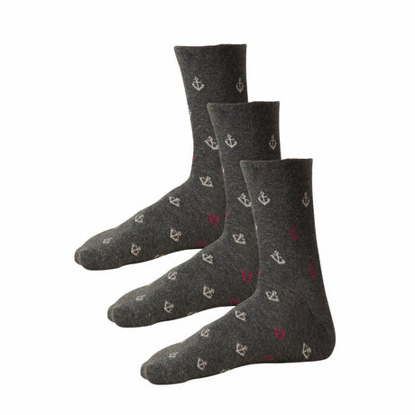 Bodycare Mens Solid Mid Calf Length Socks Pack Of 3