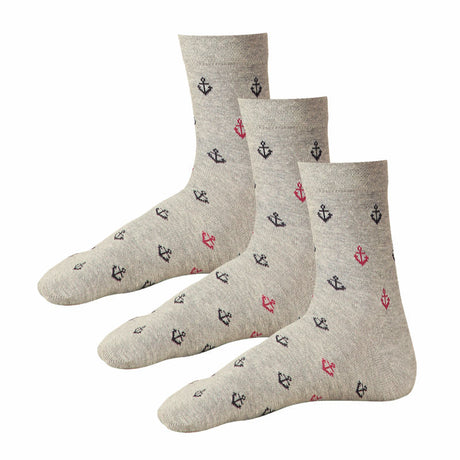 Bodycare Mens Solid Mid Calf Length Socks Pack Of 3