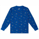Boys Printed Round Neck Full Sleeve T-Shirt for Comfortable Casual Wear, Easy Coverage and Regular Wardrobe Use - Pack of 1