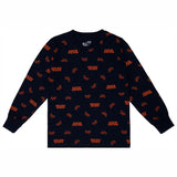 Boys Printed Round Neck Full Sleeve T-Shirt for Comfortable Casual Wear, Easy Coverage and Regular Wardrobe Use - Pack of 1