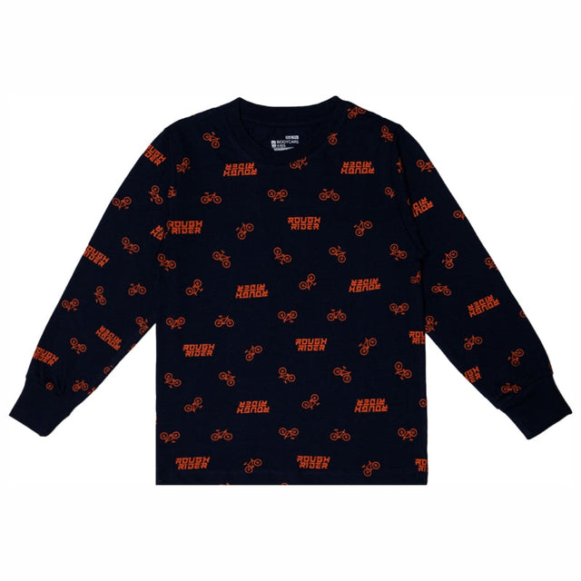 Boys Printed Round Neck Full Sleeve T-Shirt for Comfortable Casual Wear, Easy Coverage and Regular Wardrobe Use - Pack of 1