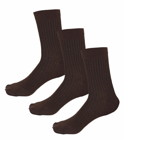 Bodycare Mens Solid Mid Calf Length Socks Pack Of 3
