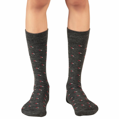 Bodycare Mens Calf Length Printed Socks Pack Of 2