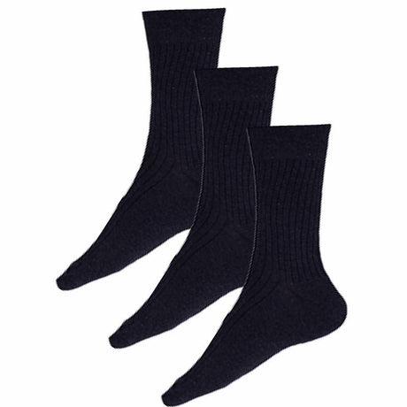 Bodycare Mens Solid Mid Calf Length Socks Pack Of 3