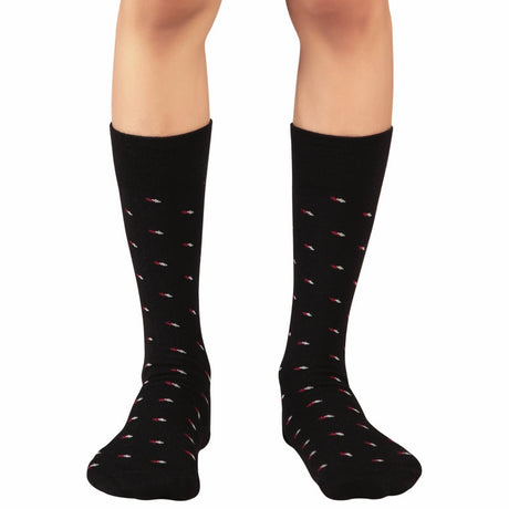 Bodycare Mens Calf Length Printed Socks Pack Of 2