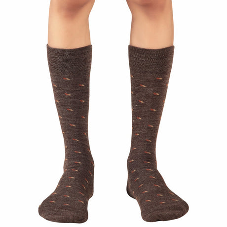 Bodycare Mens Calf Length Printed Socks Pack Of 2