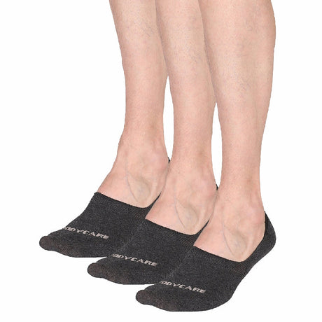 Bodycare Mens Solid Loafer Socks Pack Of 3