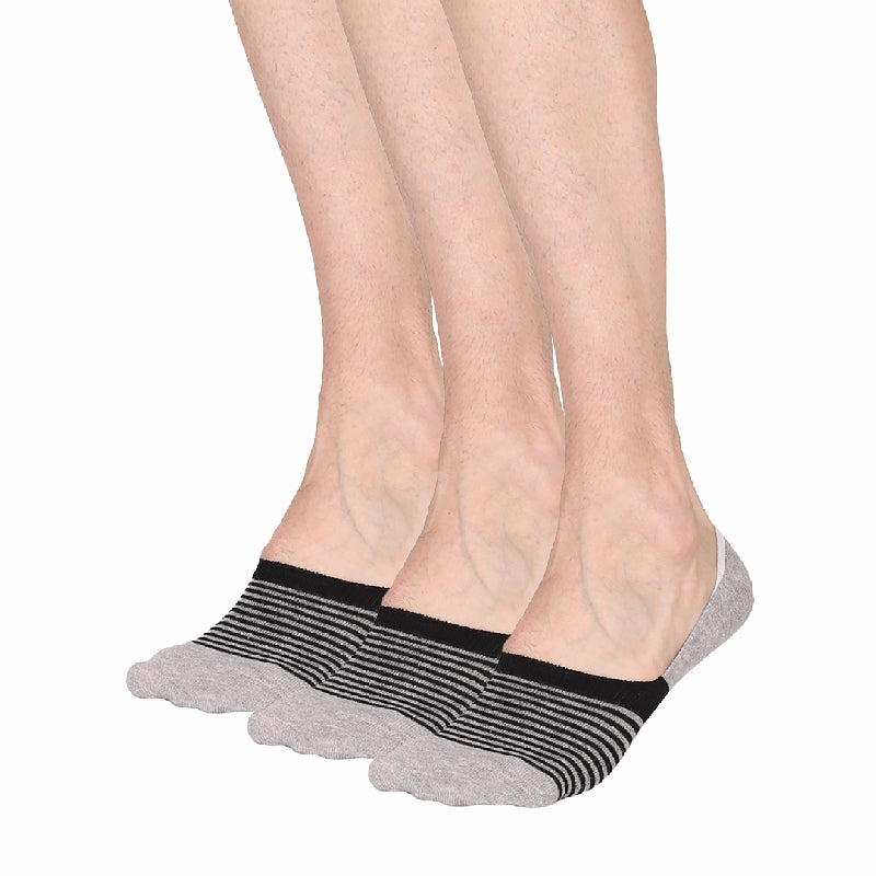 Bodycare Mens Solid Loafer Socks Pack Of 3