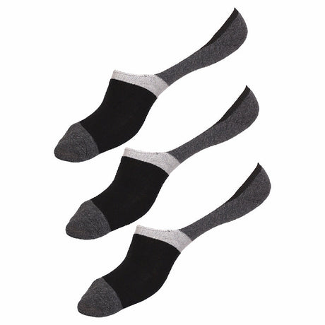 Bodycare Mens Solid Loafer Socks Pack Of 3
