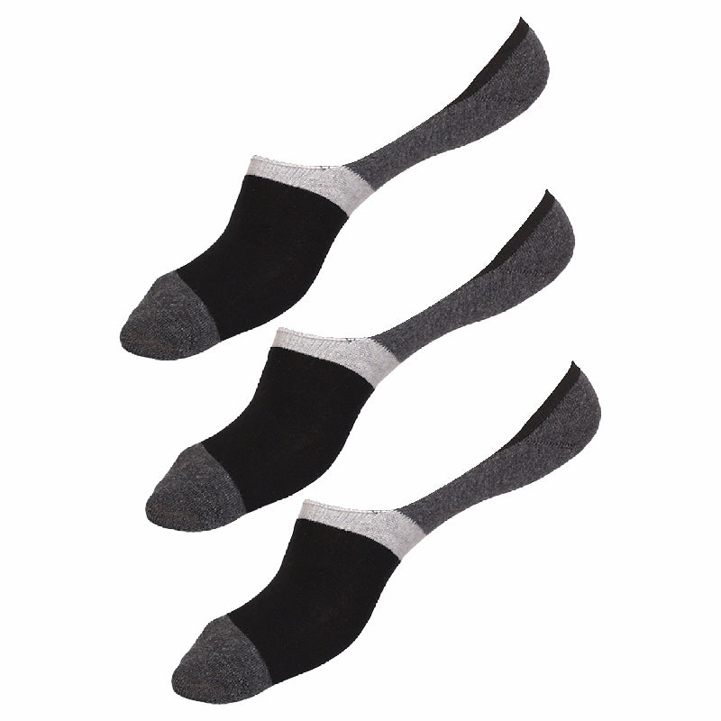 Bodycare Mens Solid Loafer Socks Pack Of 3