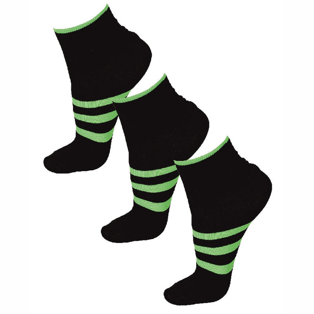 Women Cotton Spandex Socks Stretch Pack of 3 - Bodycare
