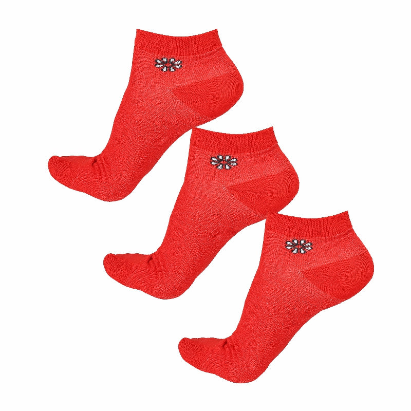 Bodycare Womens Solid Ankle Length Socks Pack Of