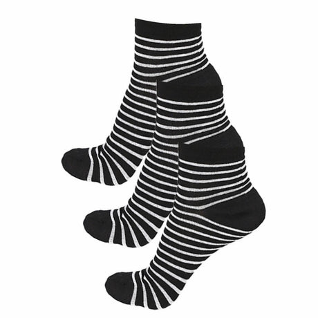 Bodycare Womens Solid Ankle Length Socks Pack Of